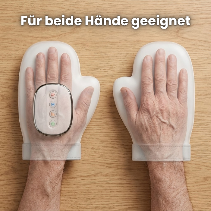 Handmassagegerät bei Arthritis, Dupuytren, Schnappfinger